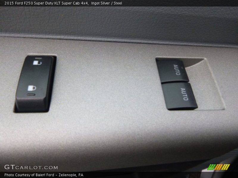Ingot Silver / Steel 2015 Ford F250 Super Duty XLT Super Cab 4x4