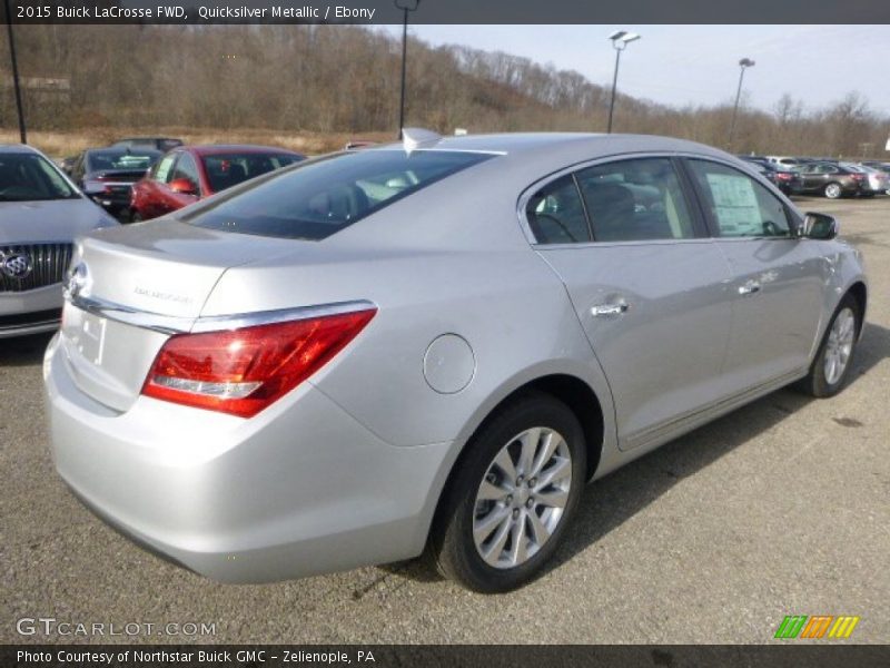 Quicksilver Metallic / Ebony 2015 Buick LaCrosse FWD