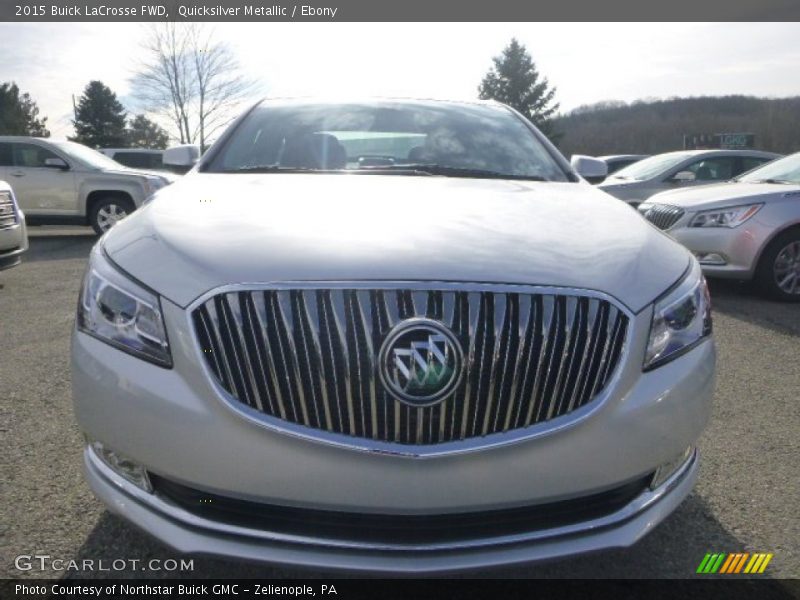 Quicksilver Metallic / Ebony 2015 Buick LaCrosse FWD