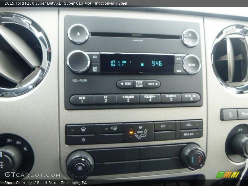 Ingot Silver / Steel 2015 Ford F250 Super Duty XLT Super Cab 4x4