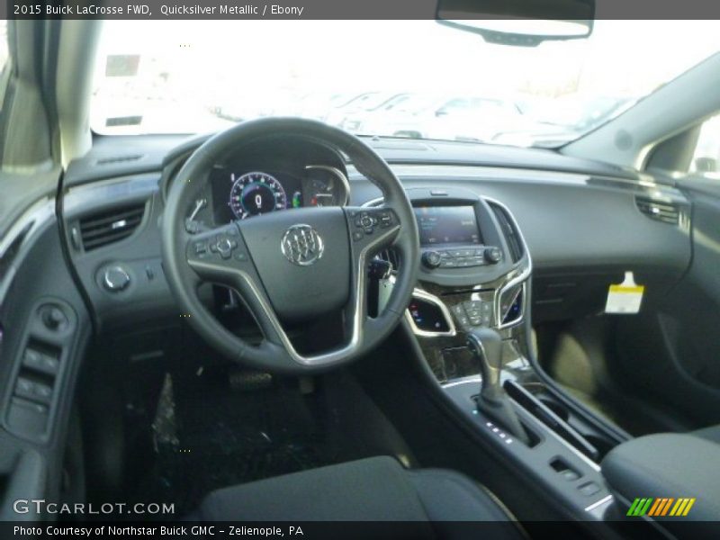 Quicksilver Metallic / Ebony 2015 Buick LaCrosse FWD