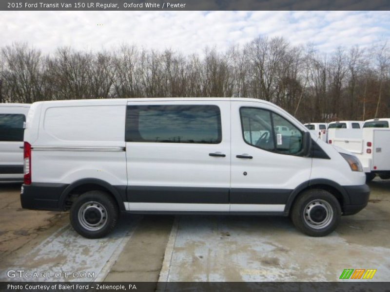 Oxford White / Pewter 2015 Ford Transit Van 150 LR Regular