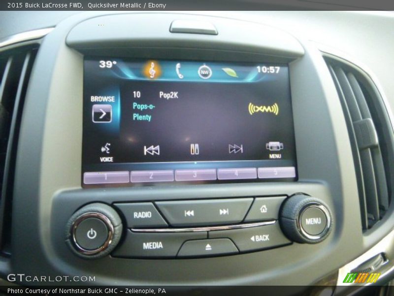 Quicksilver Metallic / Ebony 2015 Buick LaCrosse FWD