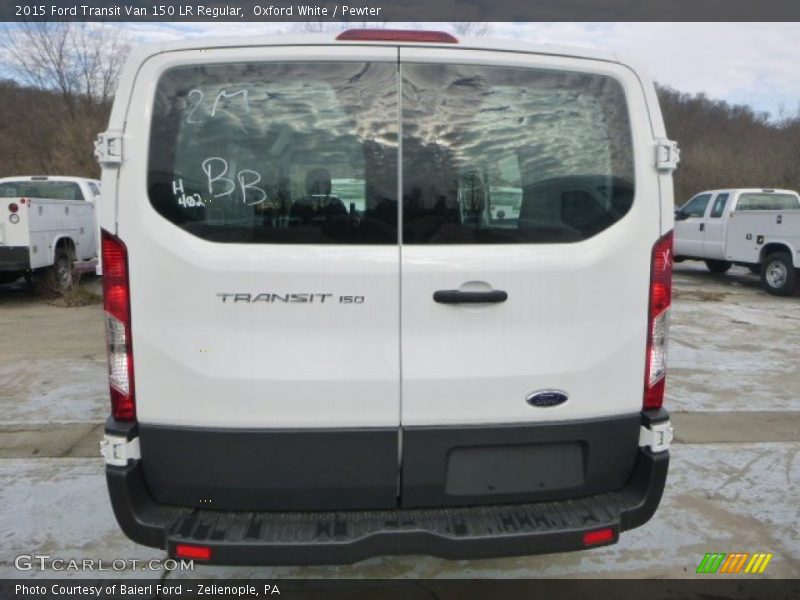 Oxford White / Pewter 2015 Ford Transit Van 150 LR Regular