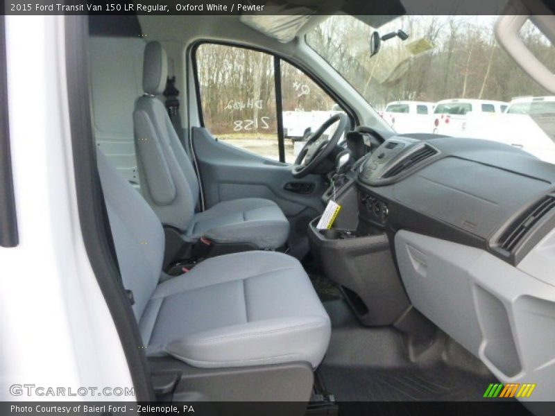 Oxford White / Pewter 2015 Ford Transit Van 150 LR Regular