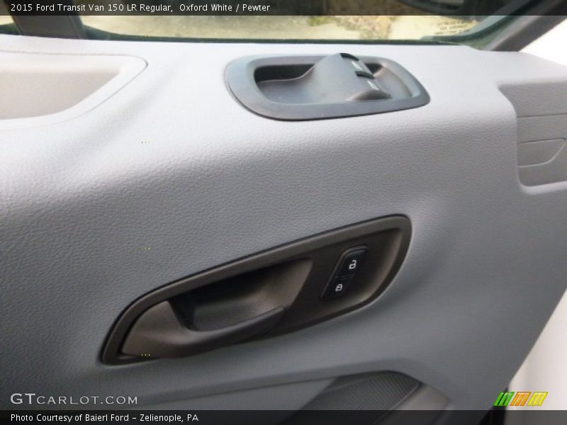 Oxford White / Pewter 2015 Ford Transit Van 150 LR Regular