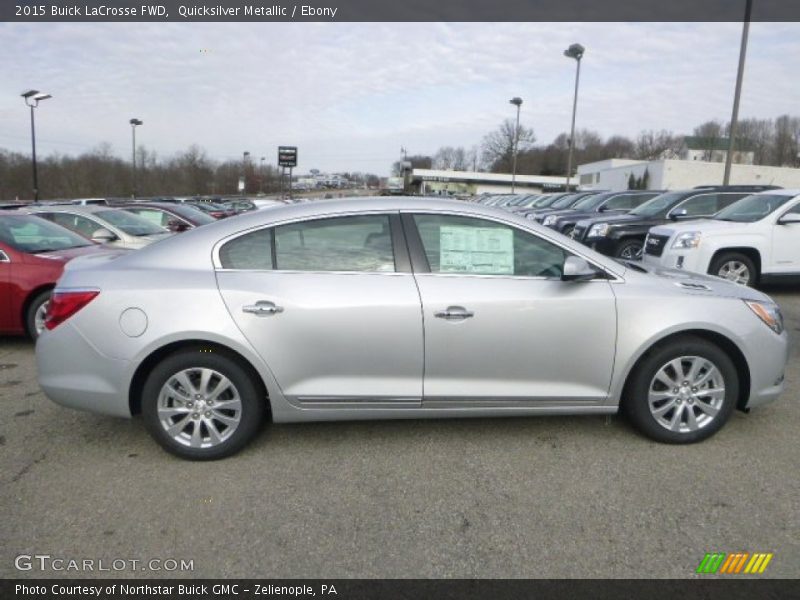 Quicksilver Metallic / Ebony 2015 Buick LaCrosse FWD
