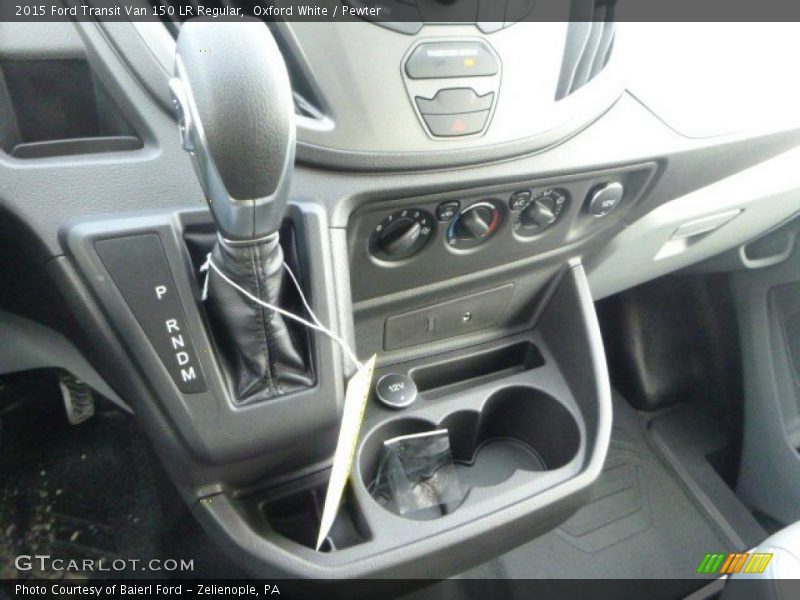 Oxford White / Pewter 2015 Ford Transit Van 150 LR Regular