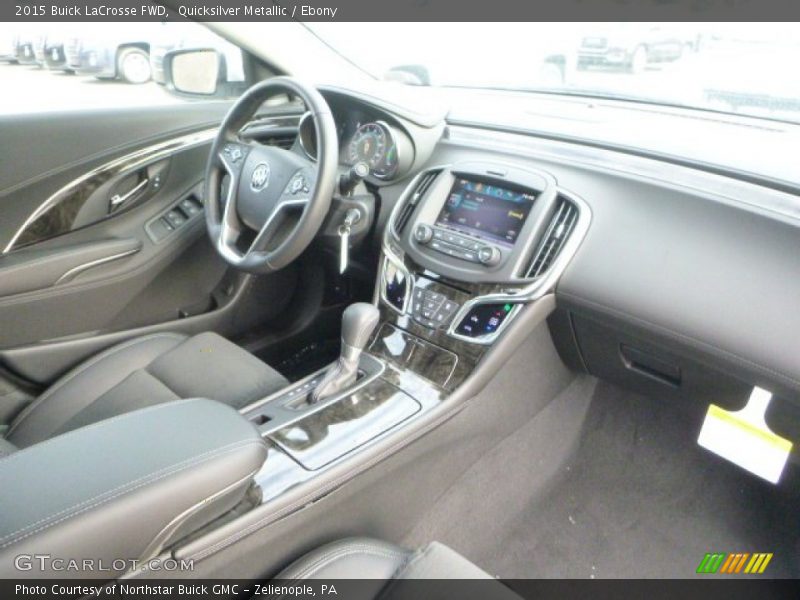 Quicksilver Metallic / Ebony 2015 Buick LaCrosse FWD