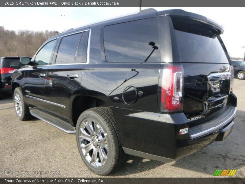 Onyx Black / Denali Cocoa/Shale 2015 GMC Yukon Denali 4WD
