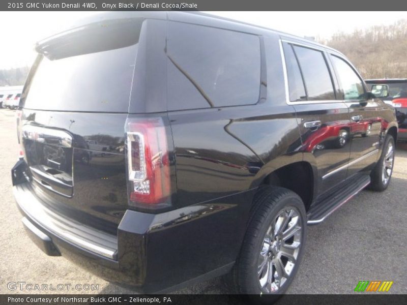 Onyx Black / Denali Cocoa/Shale 2015 GMC Yukon Denali 4WD