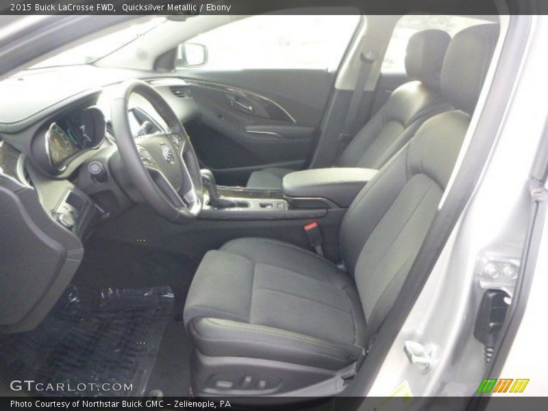 Quicksilver Metallic / Ebony 2015 Buick LaCrosse FWD