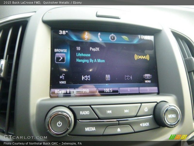 Quicksilver Metallic / Ebony 2015 Buick LaCrosse FWD