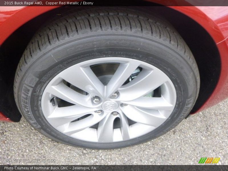 Copper Red Metallic / Ebony 2015 Buick Regal AWD