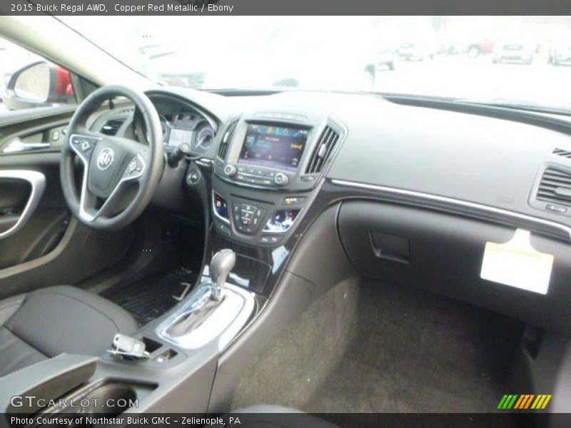Copper Red Metallic / Ebony 2015 Buick Regal AWD