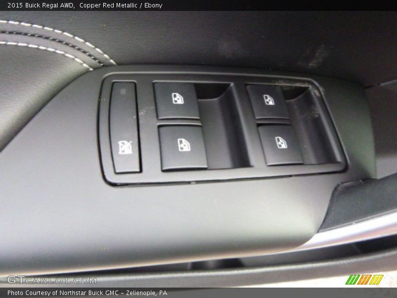Copper Red Metallic / Ebony 2015 Buick Regal AWD