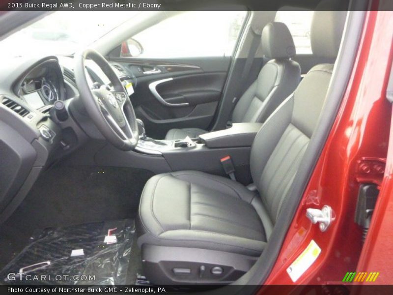 Copper Red Metallic / Ebony 2015 Buick Regal AWD