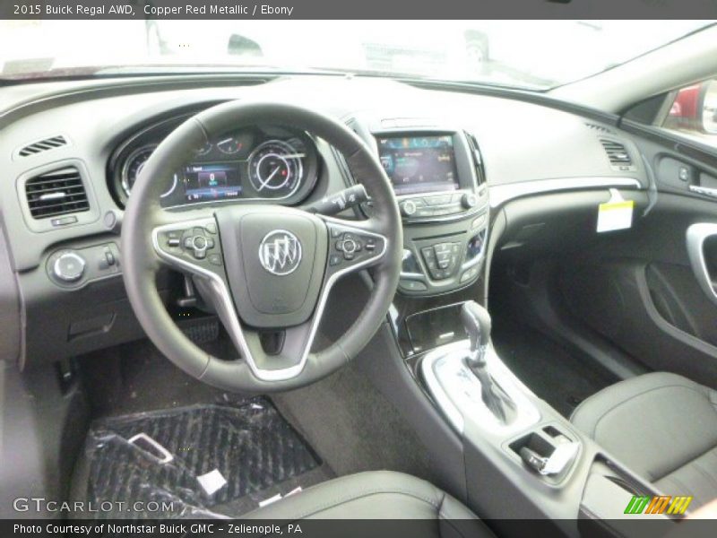 Copper Red Metallic / Ebony 2015 Buick Regal AWD