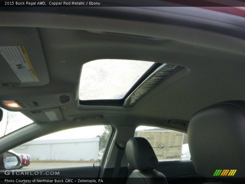 Copper Red Metallic / Ebony 2015 Buick Regal AWD