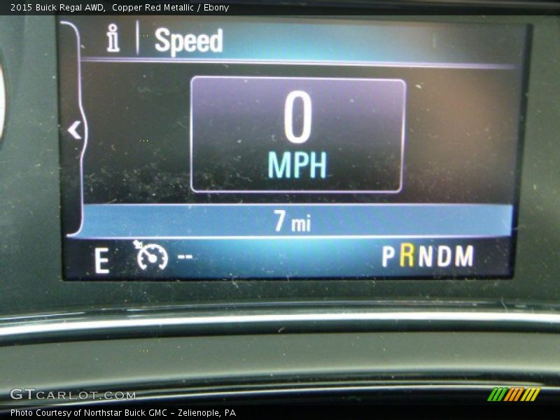 Copper Red Metallic / Ebony 2015 Buick Regal AWD