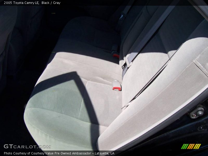 Black / Gray 2005 Toyota Camry LE