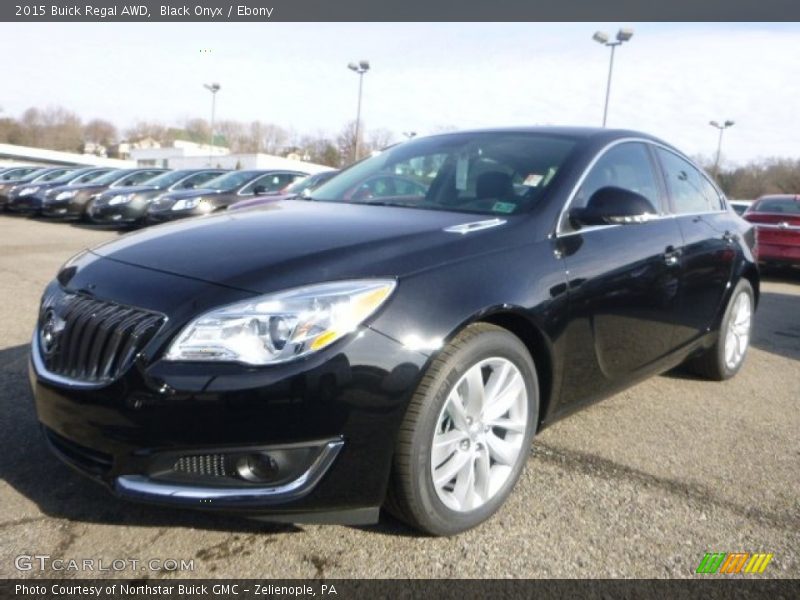 Black Onyx / Ebony 2015 Buick Regal AWD