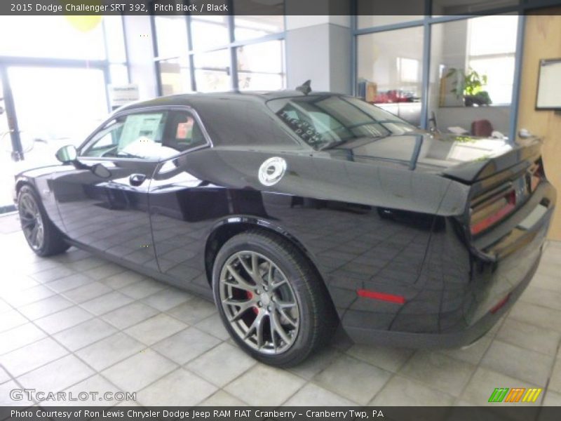 Pitch Black / Black 2015 Dodge Challenger SRT 392