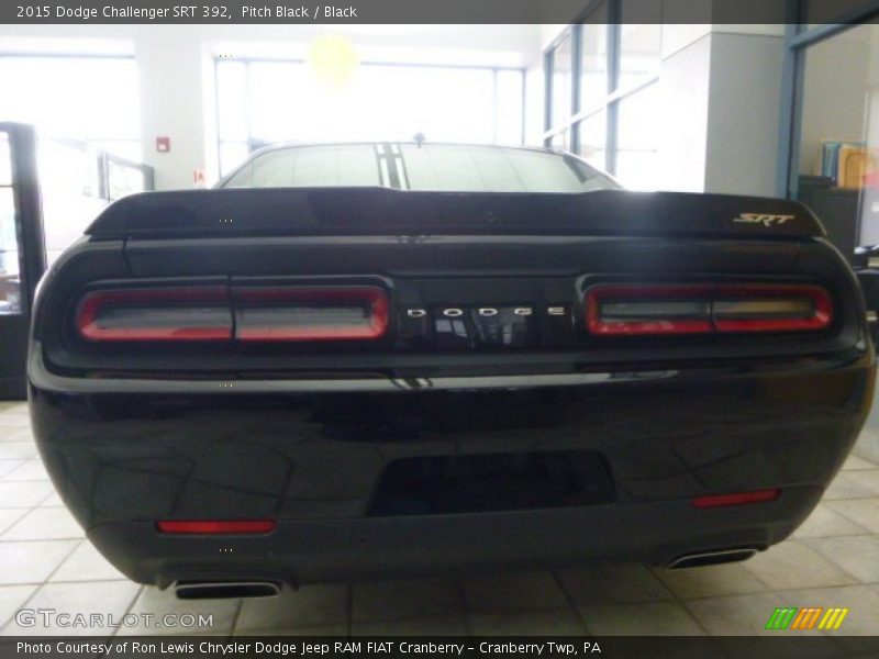 Pitch Black / Black 2015 Dodge Challenger SRT 392