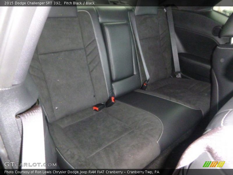 Rear Seat of 2015 Challenger SRT 392