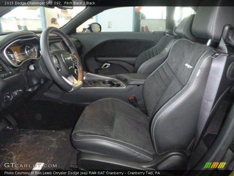 Front Seat of 2015 Challenger SRT 392