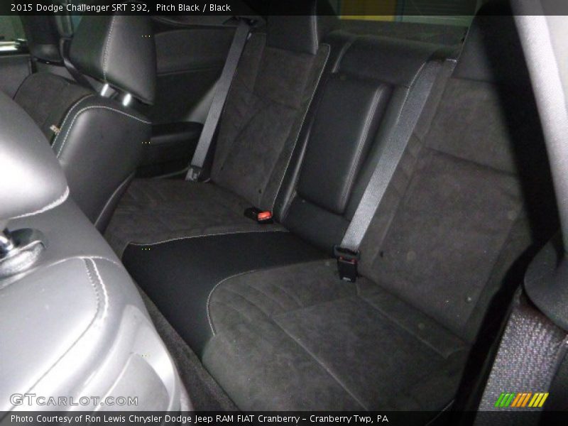 Rear Seat of 2015 Challenger SRT 392