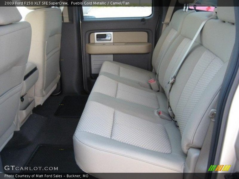 Pueblo Gold Metallic / Camel/Tan 2009 Ford F150 XLT SFE SuperCrew