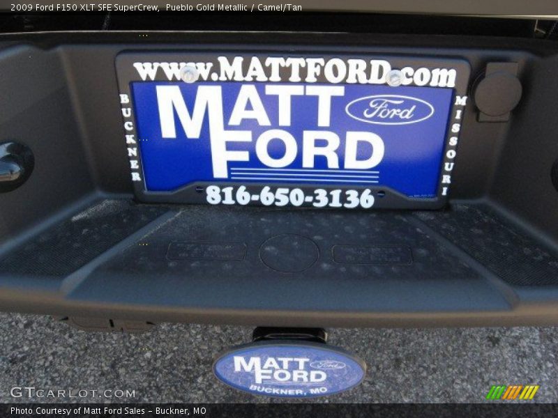 Pueblo Gold Metallic / Camel/Tan 2009 Ford F150 XLT SFE SuperCrew