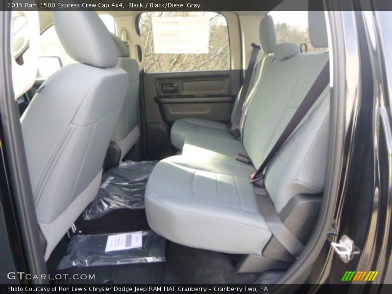 Black / Black/Diesel Gray 2015 Ram 1500 Express Crew Cab 4x4