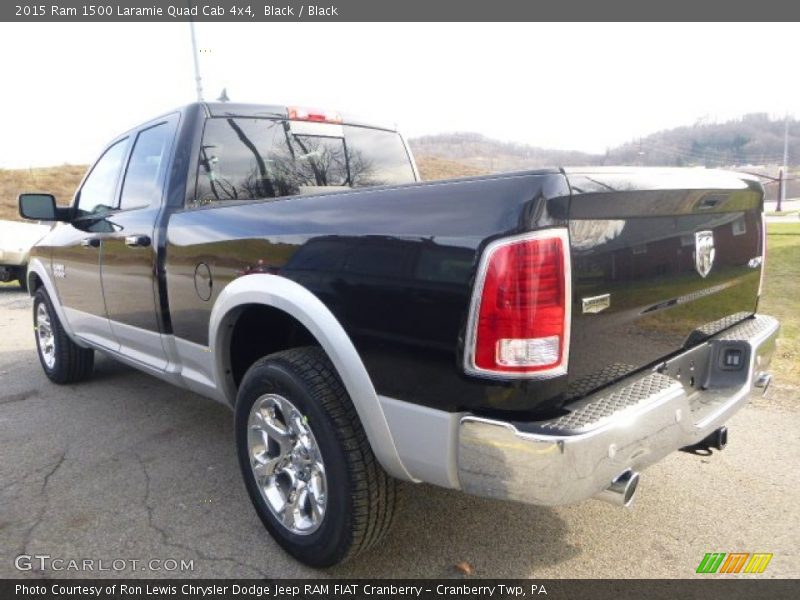 Black / Black 2015 Ram 1500 Laramie Quad Cab 4x4