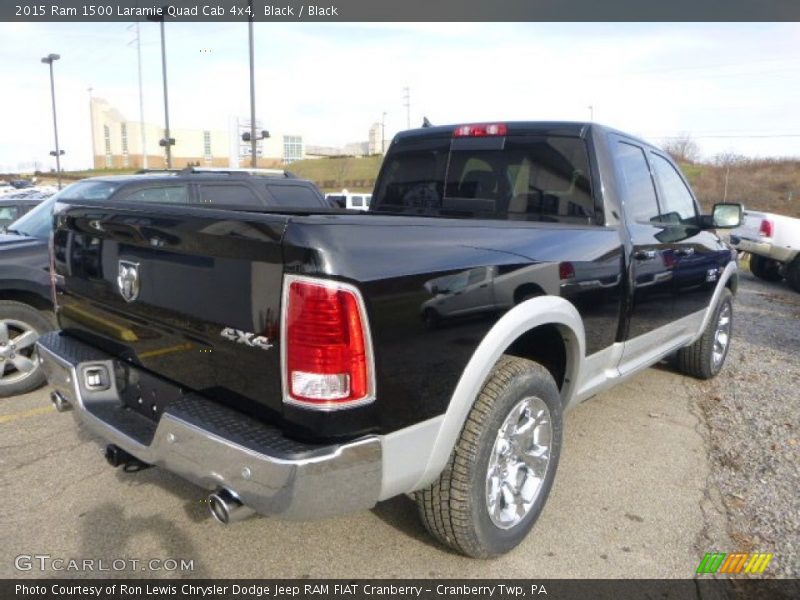 Black / Black 2015 Ram 1500 Laramie Quad Cab 4x4