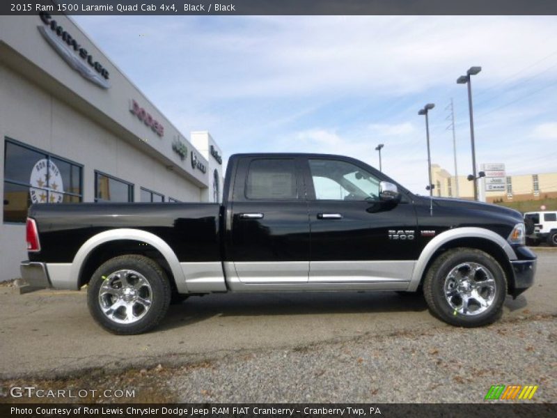 Black / Black 2015 Ram 1500 Laramie Quad Cab 4x4