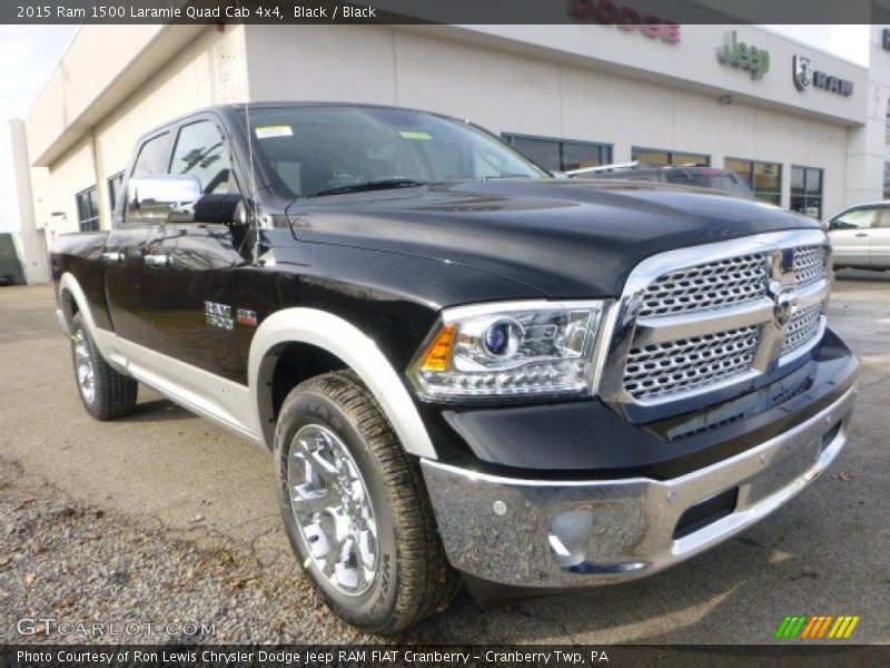 Black / Black 2015 Ram 1500 Laramie Quad Cab 4x4