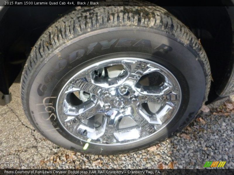 Black / Black 2015 Ram 1500 Laramie Quad Cab 4x4