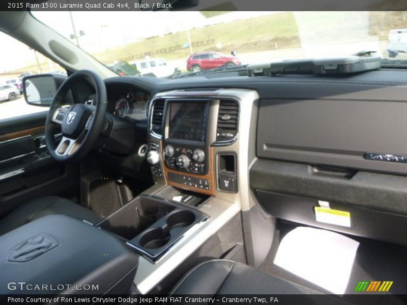 Black / Black 2015 Ram 1500 Laramie Quad Cab 4x4