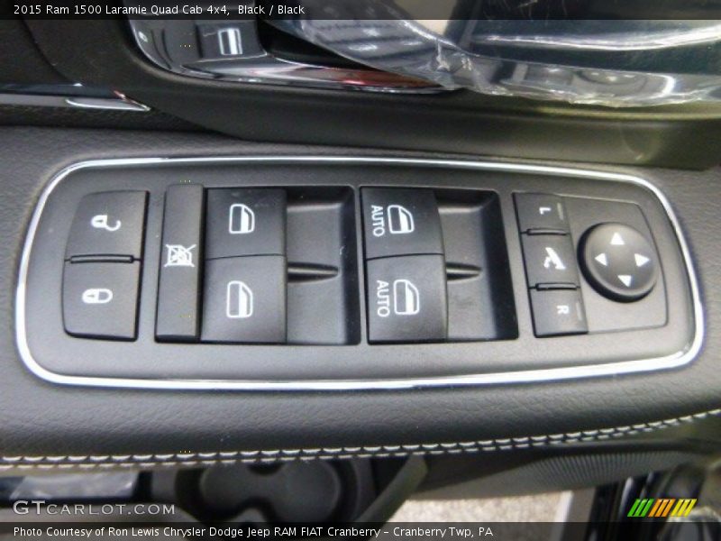Black / Black 2015 Ram 1500 Laramie Quad Cab 4x4