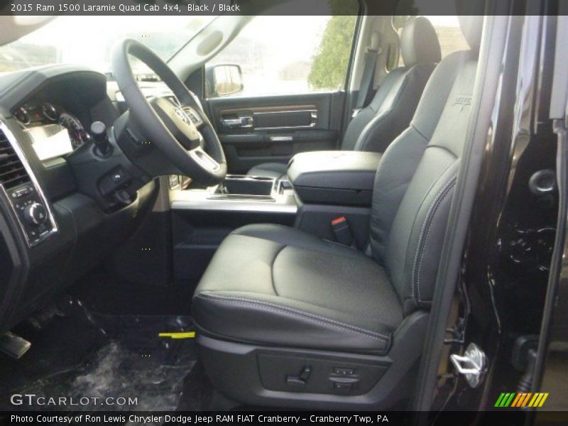 Black / Black 2015 Ram 1500 Laramie Quad Cab 4x4