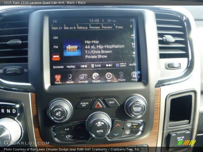 Black / Black 2015 Ram 1500 Laramie Quad Cab 4x4