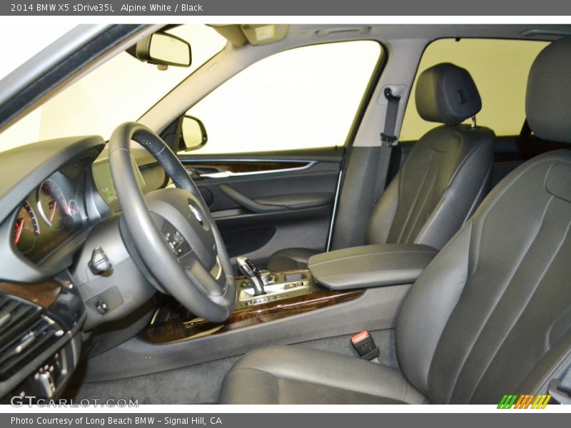 Alpine White / Black 2014 BMW X5 sDrive35i