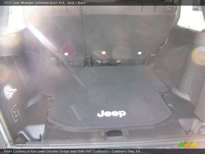 Anvil / Black 2015 Jeep Wrangler Unlimited Sport 4x4