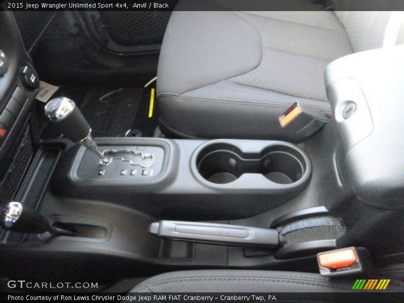 Anvil / Black 2015 Jeep Wrangler Unlimited Sport 4x4