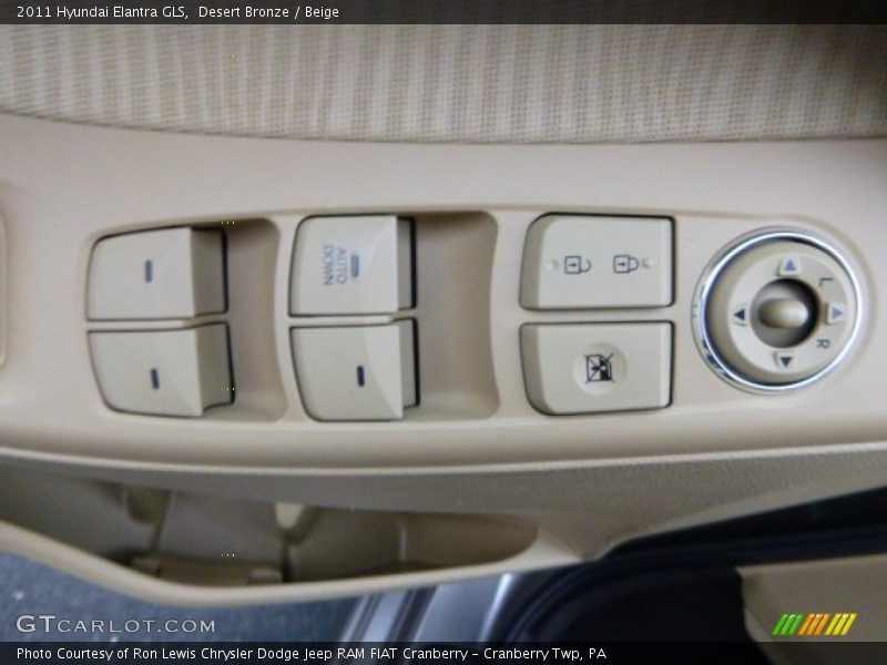 Desert Bronze / Beige 2011 Hyundai Elantra GLS
