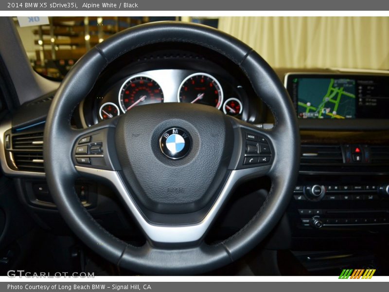 Alpine White / Black 2014 BMW X5 sDrive35i