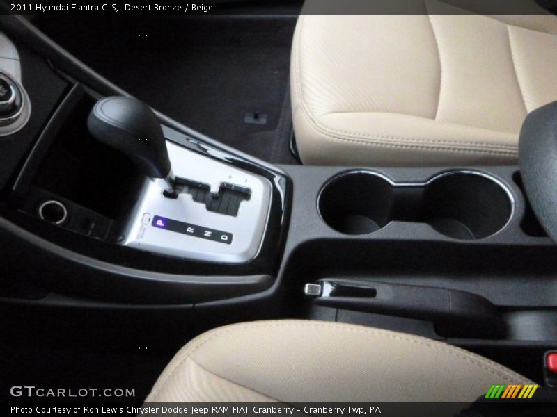 Desert Bronze / Beige 2011 Hyundai Elantra GLS