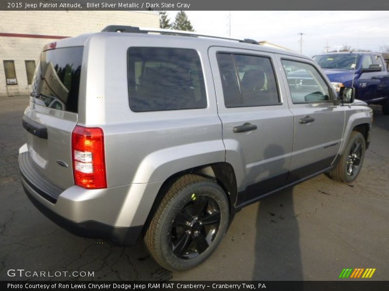 Billet Silver Metallic / Dark Slate Gray 2015 Jeep Patriot Altitude